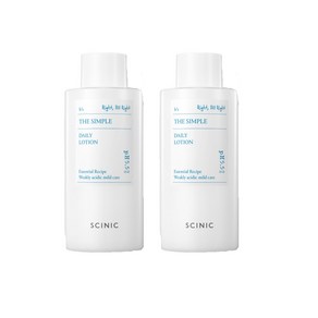 싸이닉 더 심플 카밍 로션 145ml 1+1, 260ml, 2개