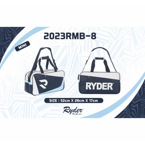 라이더 RYDER 2023RMB-8 네이비 미니백 배드민턴 테니스 스쿼시 라켓백, 1개