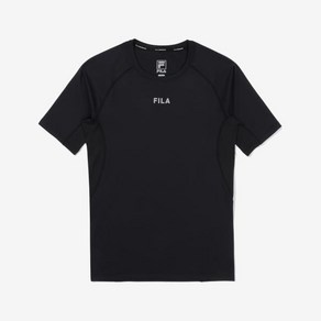 [FILA 본사공식] 퍼포먼스 베이스 레이어 반팔 티셔츠 (FS2ITE1201M_BLK)