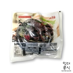 (주)달솔 참순대 500g 국내산소창 순대전골 순대볶음 찰순대 분식재료, 6개