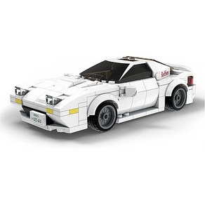 IMPLAY TOYS CaDA 이니셜 D124 스케일 마쓰다 RX7 FC3S 타카하시 료스케 D 공식 라이선스 블록 282피스, 1개