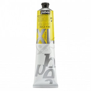 뻬베오 XL 유화 물감 200ml, 1 Cad. yellow lemon imit.