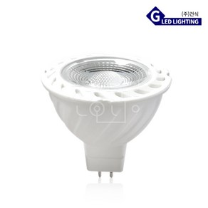 건식 LED MR16 5W, 1개, 전구색