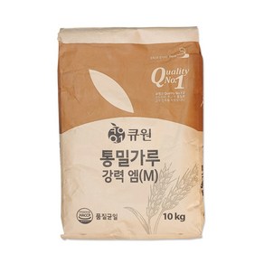 큐원 통밀가루 강력 M, 10kg, 1개