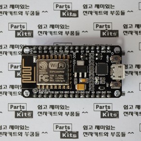 [파츠키츠] NodeMCU ESP8266쉴드 CH340 CP2102 와이파이 아두이노 LUA WiFi모듈, NodeMCU [CP2102]