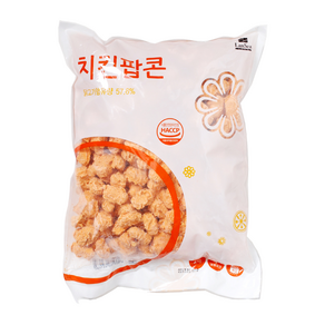 치킨팝콘 2kgx6ea(박스) 랜시푸드