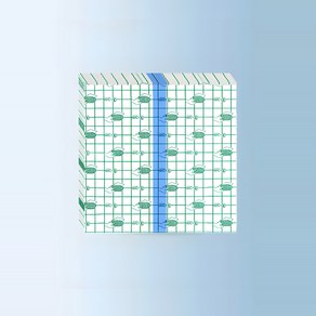 아쿠아 밴드 방수 테이프 타투 보호 픽스롤 워터프루프 드레싱 필름, 1개, 20cm*20cm 100매