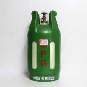 10kg LPG 슈프림 컴포지트 가스통 가벼운 휴대용 가스용기