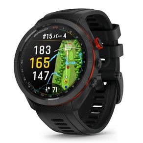 Gamin Appoach S70 47mm 프리미엄 GPS 골프 시계, Black, 47 MM, Black