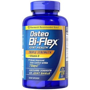 Osteo Bi-Flex w/Vitamin D Tiple Stength 220 Tablets Osteo Bi-Flex 비타민 D 삼중 강도 함유 220정, 1개