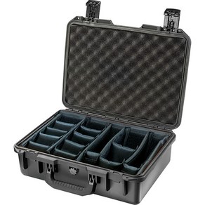 펠리칸 Stom case iM2300 With Divide, 블랙, 1개