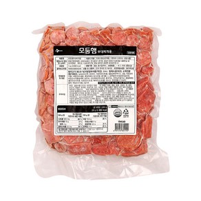 CJ씨푸드 모듬햄 부대찌개용 1kg, 1팩