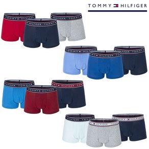 타미힐피거 TOMMY HILFIGER 남성 언더웨어 코튼 드로즈 3종세트