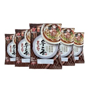 본고장 생면 우동1인 5봉(세트) / 한끼식사 즉석요리 국수 칼국수 우동, 210g, 5개