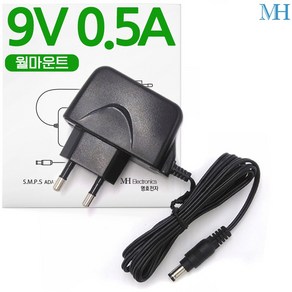 명호전자 9V 어댑터 DC 9V 0.5A 500MA 1A 2A 3A 아답터