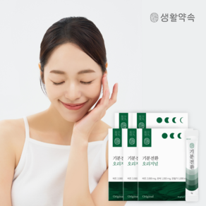 생활약속 기분전환 오리지날 4gx20포, 80g, 5개