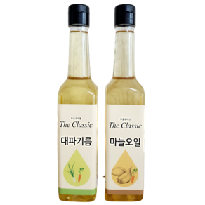 더클래식 파기름 500ml + 마늘기름 500ml, 4개