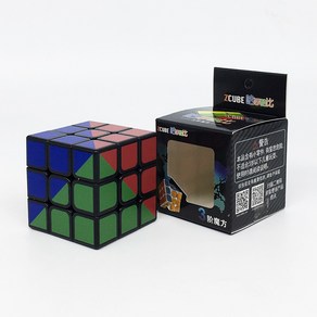 3X3 얼티미트1 큐브 33 레인보우 큐브 루빅스 퍼즐 333, 1개