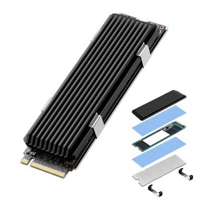 PS5 슬림 SSD 방열판 NVMe M.2 알루미늄 메모리방열판