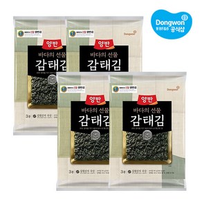 [동원] 양반 감태김 전장김, 20g, 12개