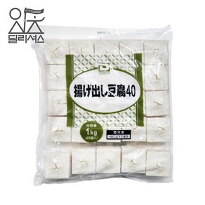 아게다시도후 (1kg) 두부 튀김, 1개, 1kg