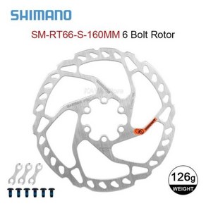 Shimano SLX Deore SM-RT76 RT66 RT64 RT54 디스크 브레이크 로터 160mm 203mm 6 볼트 디스크 센터 잠금 MTB 자전거 로터 산악 자전