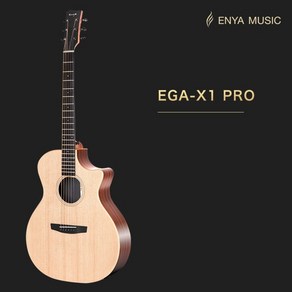 엔야 X1PRO 싱글 보드 기타 41/36/34 인치 포크 어쿠스틱 기타 ENYA, EGA-X1PRO [41인치 우드 칩 코너], 1개