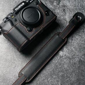 정시출고 카메라 정품 가죽 바디 케이스 후지필름 X-T5 보호 커버 어깨 낙하 벨트, 04 type 4_01 fo Fujifilm X-T5, 1개