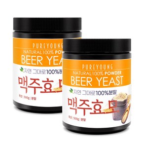 퓨어영 국산 맥주효모분말 500g