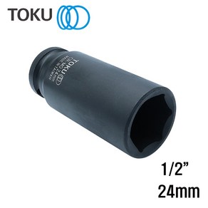 롱 - 임 팩 소 켓 24mm 1/2 인 치 임 팩 트 복 스 알 24mm, 1개