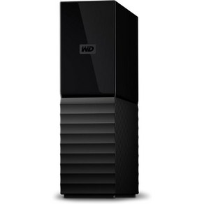 WD 18TB My Book Desktop 외장 하드 드라이브 USB 30 암호 보호 및 자동 백업 소프트웨어가 포함된 HDD WDBGB0180HBKNESN, 12TB, Single Dive