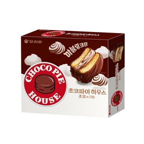 [지노앤코]오리온 초코파이하우스 초코앤크림, 408g, 8개