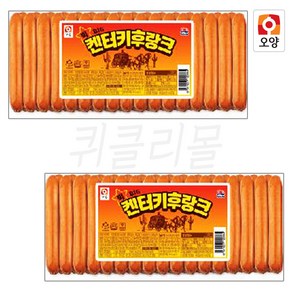 사조 빅켄터키후랑크1kg, 2개, 1kg