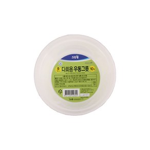 크린랲 다회용 우동그릇 중, 10개, 10세트