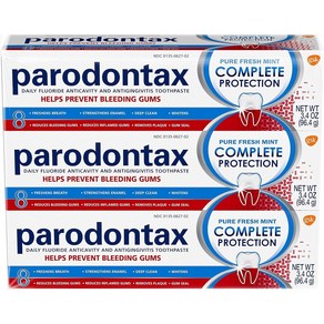 Paodontax 컴플리트 프로텍트 3.4oz x 3, 3.4 Ounce (Pack of 3), 3개