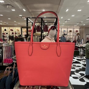 [미국직배송] 빠른배송 Kate Spade Loi Textued PVC tote 케이트 스페이드 로리 여성 토트백 WKR00231호환