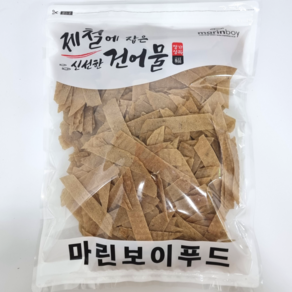 마린보이푸드 조미어포(스틱) 대용량 1kg 반찬용 간식용 술안주 조미어채 튀김쥐포, 1개