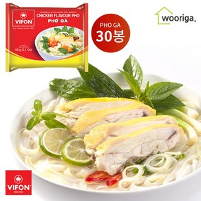 우리가스토리 비폰 포가 베트남 쌀국수 60g 닭고기맛, 1박스