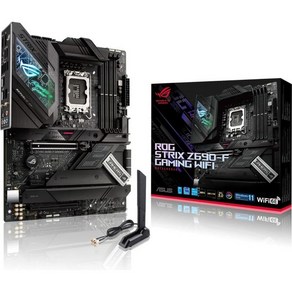 ASUS ROG Stix Z690 F 게이밍 WiFi 6E LGA1700 인텔 12세대 ATX 마더보드 PCIE 5.0 DDR5 16 1 전원 스테이지 2.5Gb LAN BT, Gaming WiFi