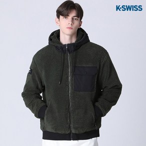 케이스위스 [케이스위스(K-SWISS)] 로버트 나일론 혼방 양털 후리스