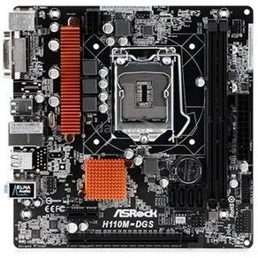 ASRock H110M-DGS 인텔 6세대 7세대 에즈락 1151 메인보드