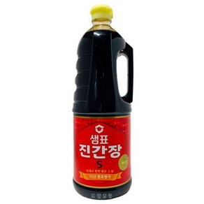 샘표) 맛이 진한 진간장1.8L / 손잡이, 1개, 1.8L