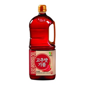 영미 고추맛 기름 1.8L, 3개