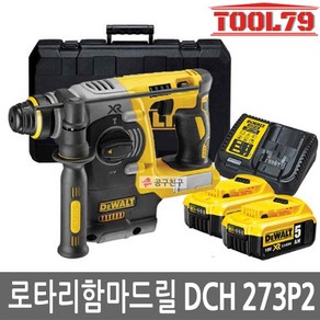 디월트 DCH273P2 18V 로타리 충전 해머드릴 24mm 20V 함마, 1개