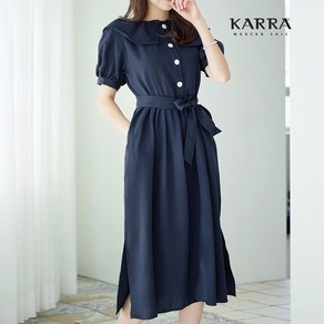 카라 KARRA 와이드세라넥원피스+벨트SET A4S1009