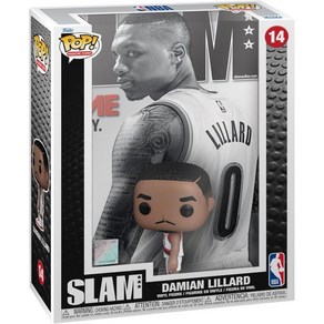 펀코 피규어팝 NBA 커버 SLAM 데미안 릴라드, 1개