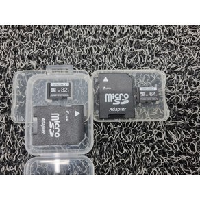 아이로드 블랙박스 정품 메모리카드 32G/64GB 정품 MICRO SD 32GB/64GB [SD카드 + 어댑터 + 케이스] 아이로드 정품 SD카드, 32GB, 1개