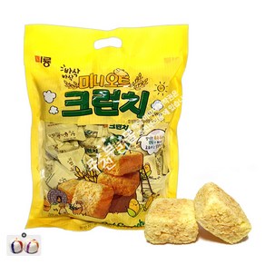 미룡 미니오트 크런치(520g) x 1봉+자색옥춘사탕 20g 세트, 520g, 1개