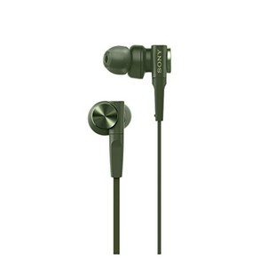 소니 중저음 유선이어폰 SONY MDR-XB55 MDR-XB55AP 4colo, 그린, 그린