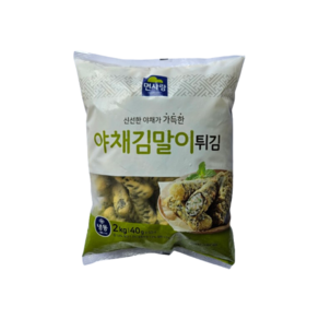 면사랑 야채김말이 튀김 2kg (40gx50입), 1개